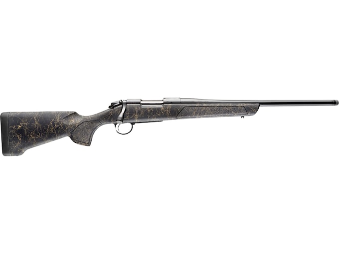 Bergara B-14 Stoke Compact SP Bolt Action Rifle 300 AAC Blackout (7.62x35mm) 16.5" Graphite Black Threaded Barrel Graphite Black Frame Black/Tan Field Stock