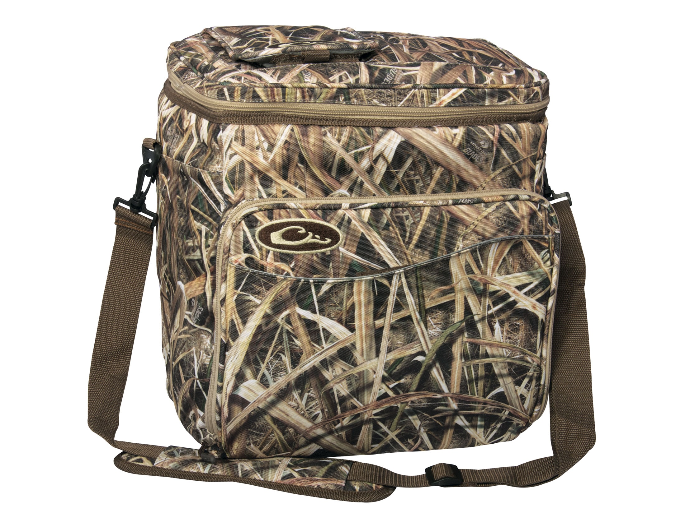 Drake 30-Pack Soft-Sided Cooler Polyester Mossy Oak Shadow Grass