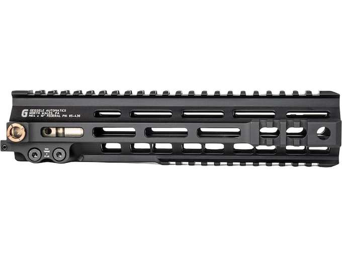 Geissele Super Modular FBI MK4 AR-15 M-LOK Handguard 10.5" Black