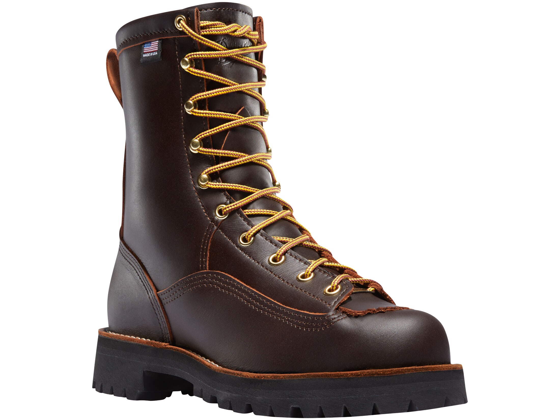 Danner Rain Forest 8 GTX GORE-TEX Work Boots Leather Brown Men's 15 D