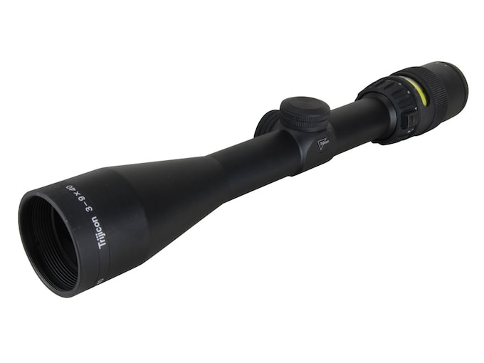 Trijicon AccuPoint TR20-1 Rifle Scope 3-9x 40mm Duplex with Dot Amber Reticle Matte Black