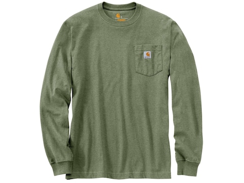 Carhartt Men's Workwear Pocket Long Sleeve T-Shirt Cotton/Poly