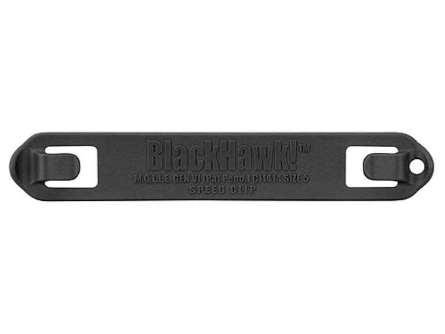 BLACKHAWK! S.T.R.I.K.E. Gen 6 Speed Clips #5 Black 6PK