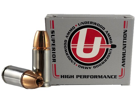 Underwood Ammunition 9mm Luger +P 105 Grain Lehigh Controlled Fracturing Hollow Point L...