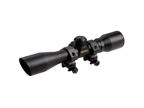 TRUGLO Compact Shotgun Scope 4x 32mm Diamond Reticle with Rings