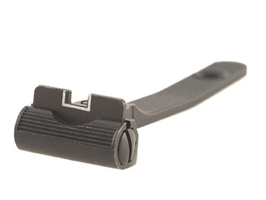 Fusion Firearms Smith & Wesson Rear Adjustable Sight - White Outline, Steel, For 3rd Gen 9mm & .40 Cal