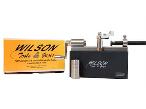 L.E. Wilson Case Trimmer Kit 50 BMG Stainless Steel