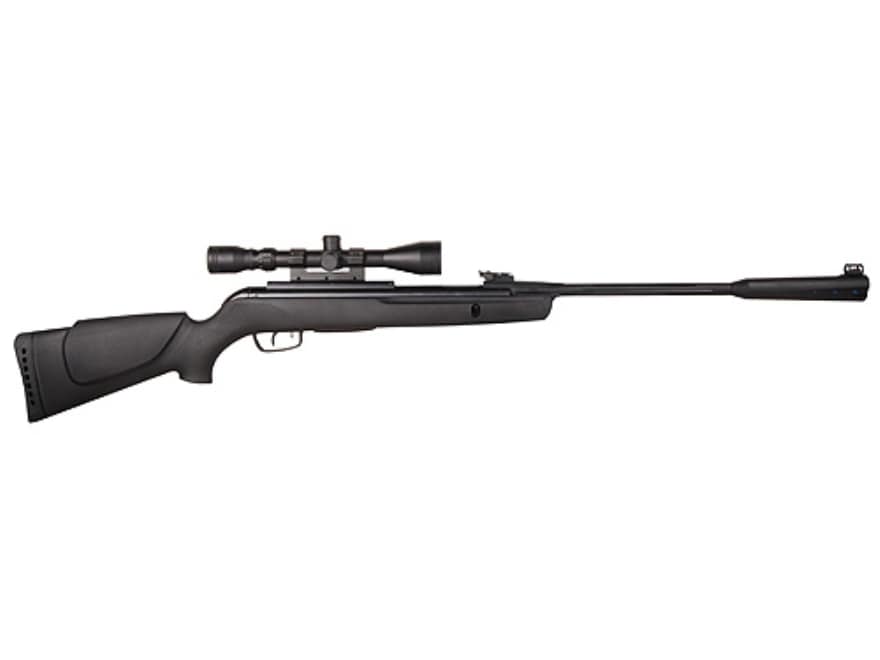 Gamo Whisper Break Barrel Air Rifle 177 Cal Black Synthetic Stock Blue