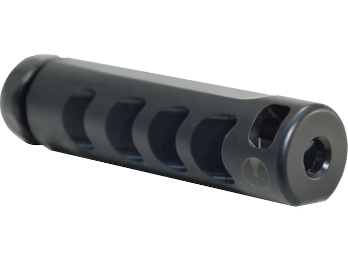 Ultradyne Apollo LR Compensator Muzzle Brake with Timing Nut 7mm 5/8"-24 Stainless Steel Nitride