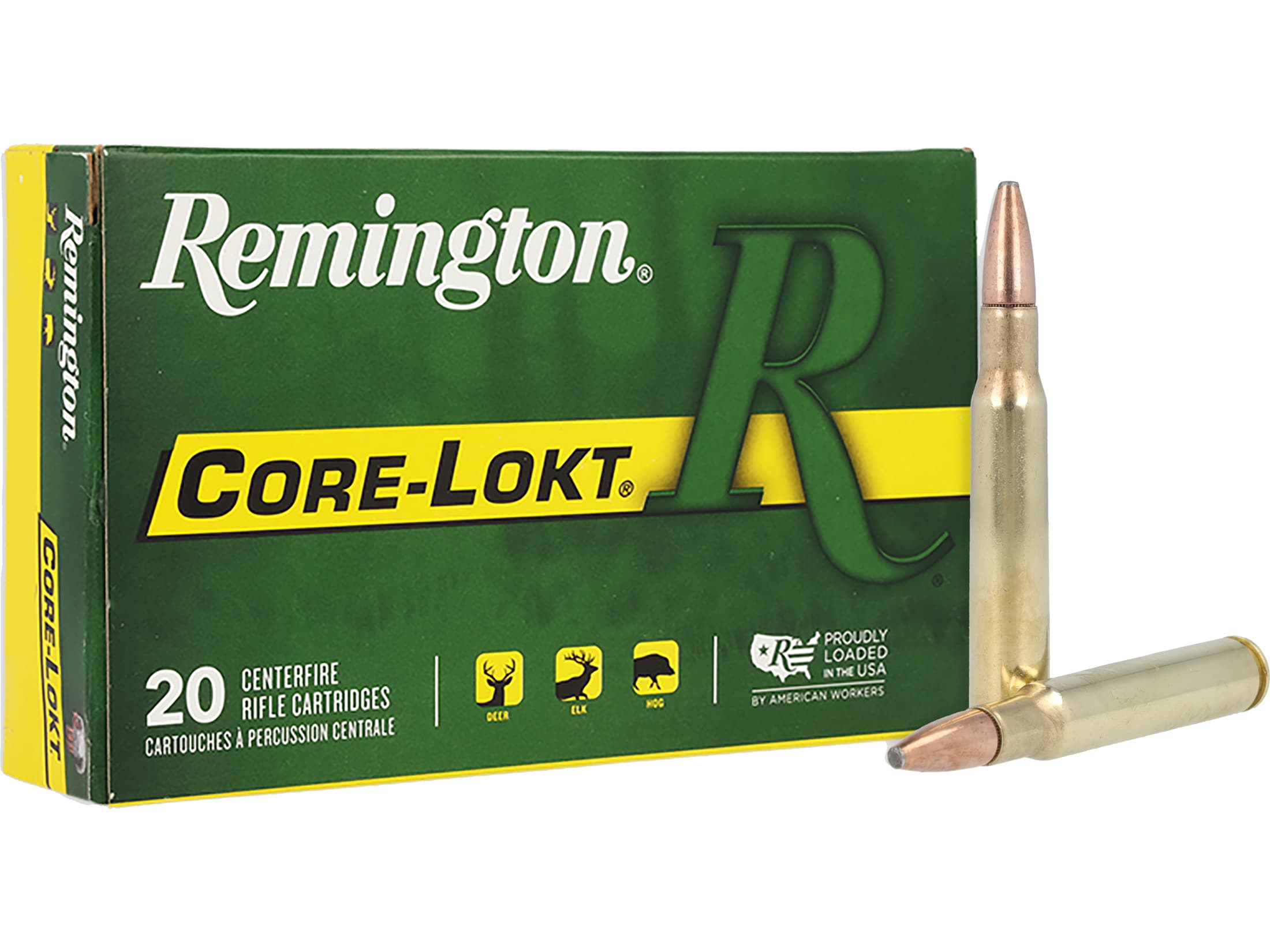 Remington Core Lokt Ammo 30 06 Springfield 150 Grain Core Lokt Pointed