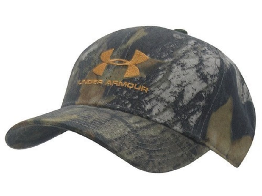 Under Armour Adjustable Cap Synthetic Blend Mossy Oak Break-Up Camo