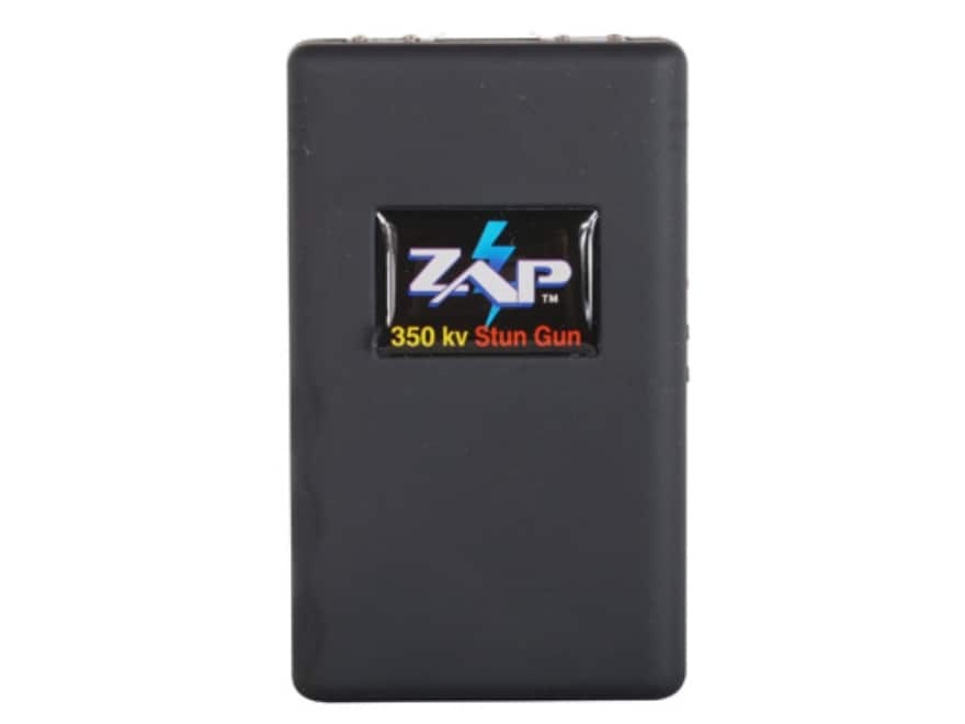 ZAP 350,000 Volt Stun Gun uses Three CR123A Batteries (Included)