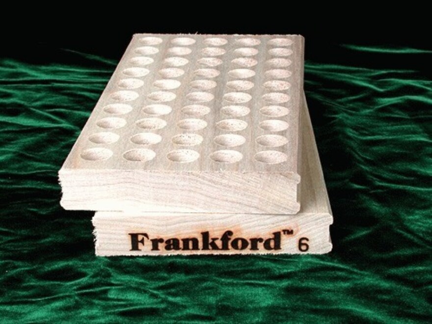 Frankford Arsenal Classic Wood Reloading Tray #6