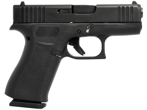 Glock 43X Pistol 9mm Luger 3.41" Barrel 10-Round Stainless Polymer Black