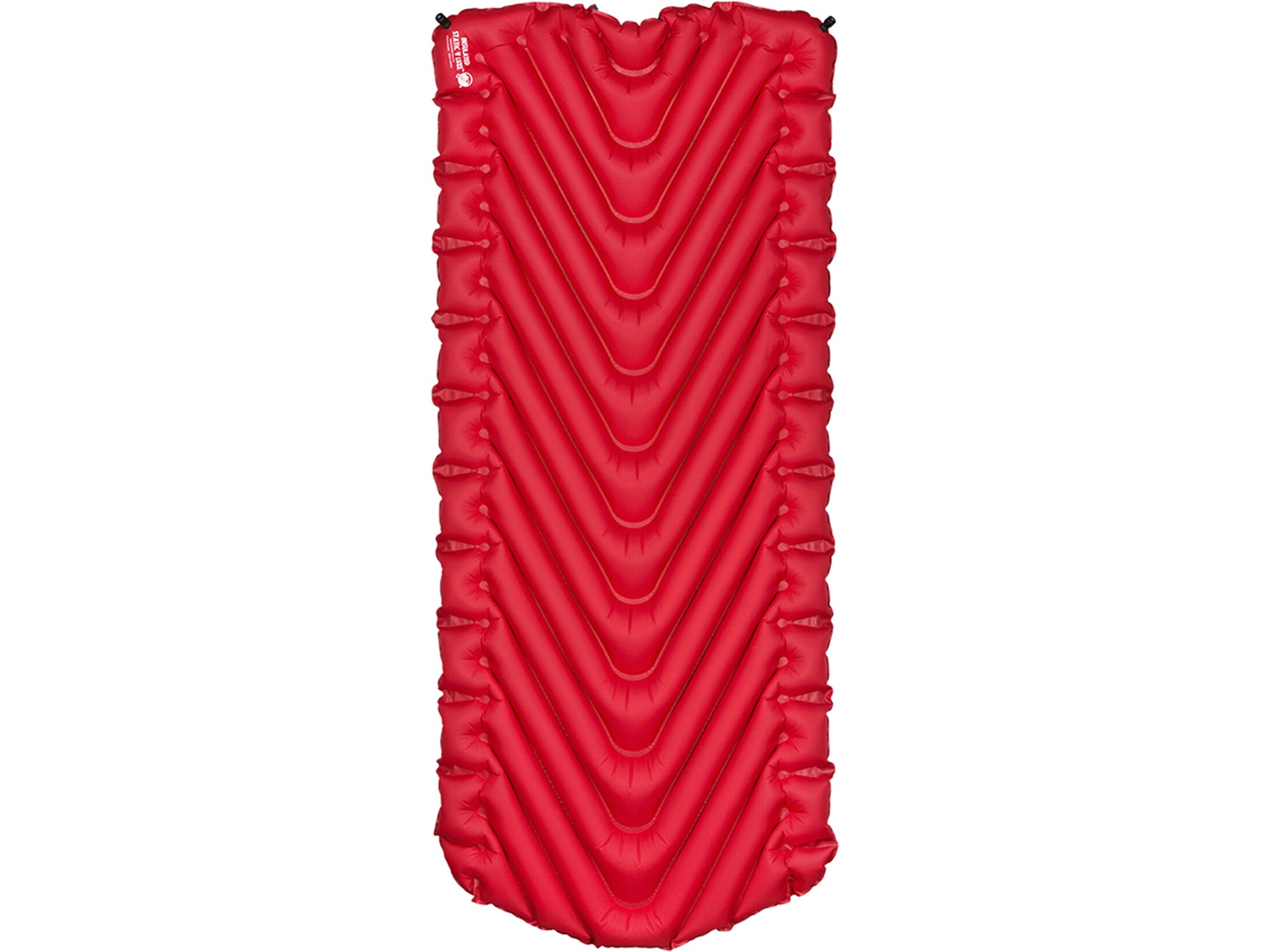 Klymit Static V Luxe Insulated Sleeping Pad Polyester Red Black