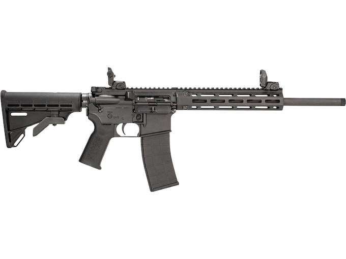 Tippmann Arms M4-22 LTE Semi Automatic Rifle 22 Long Rifle 16" Black Threaded Barrel Black Frame Black Pistol Grip
