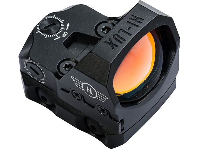 Leatherwood Hi-Lux TD-3C Open Reflex Red Dot Sight 34 MOA Segmented Circle Dot Reticle Matte