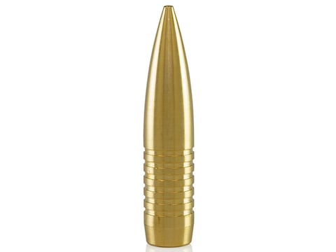 Lehigh Defense Match Solid Bullets 338 Caliber (338 Diameter) 230 Grain Solid Brass Boa...