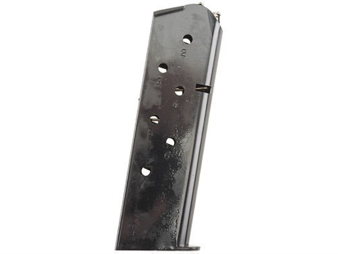Mec-Gar 1911 Government, Commander Magazine 45 ACP 7-Round Steel Blue