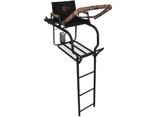 X Stand The Apollo 10 Single Ladder Treestand Steel Black