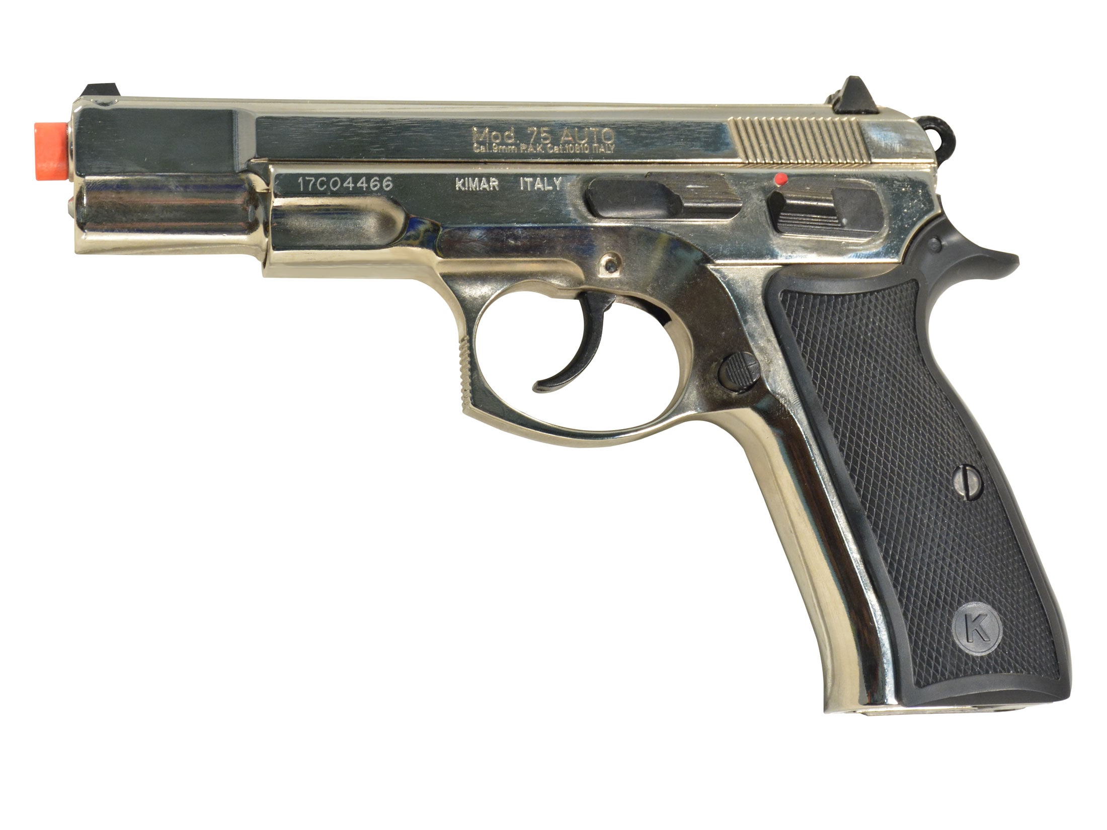 Chiappa CZ 75 Blank Gun 9mm P.A.K. Steel Chrome