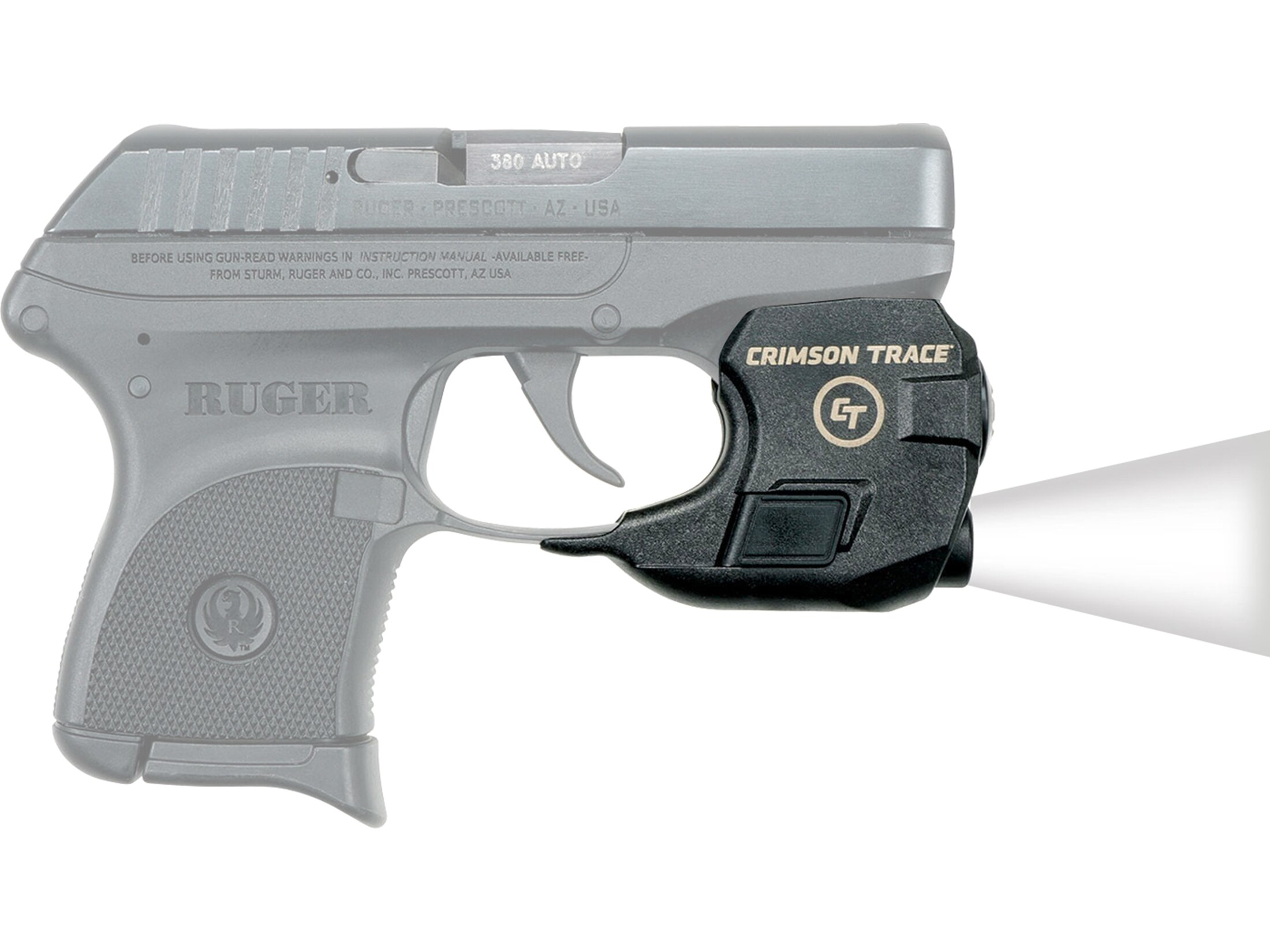 Ruger LCP W/ Crimson Trace IWB Holster – Nylon Inside Pants Conceal Carry – USA Made