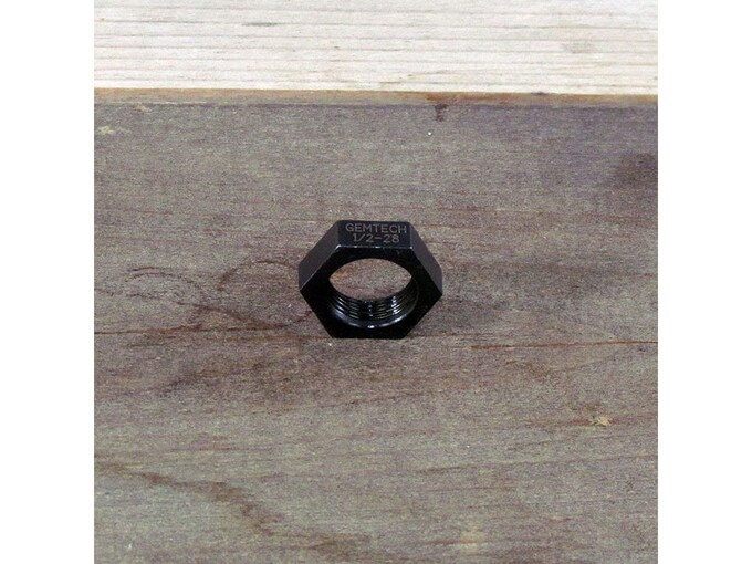 Gemtech Spacer Rimfire Suppressors on AR-15 1/2"-28 Barrel Threads Steel Matte