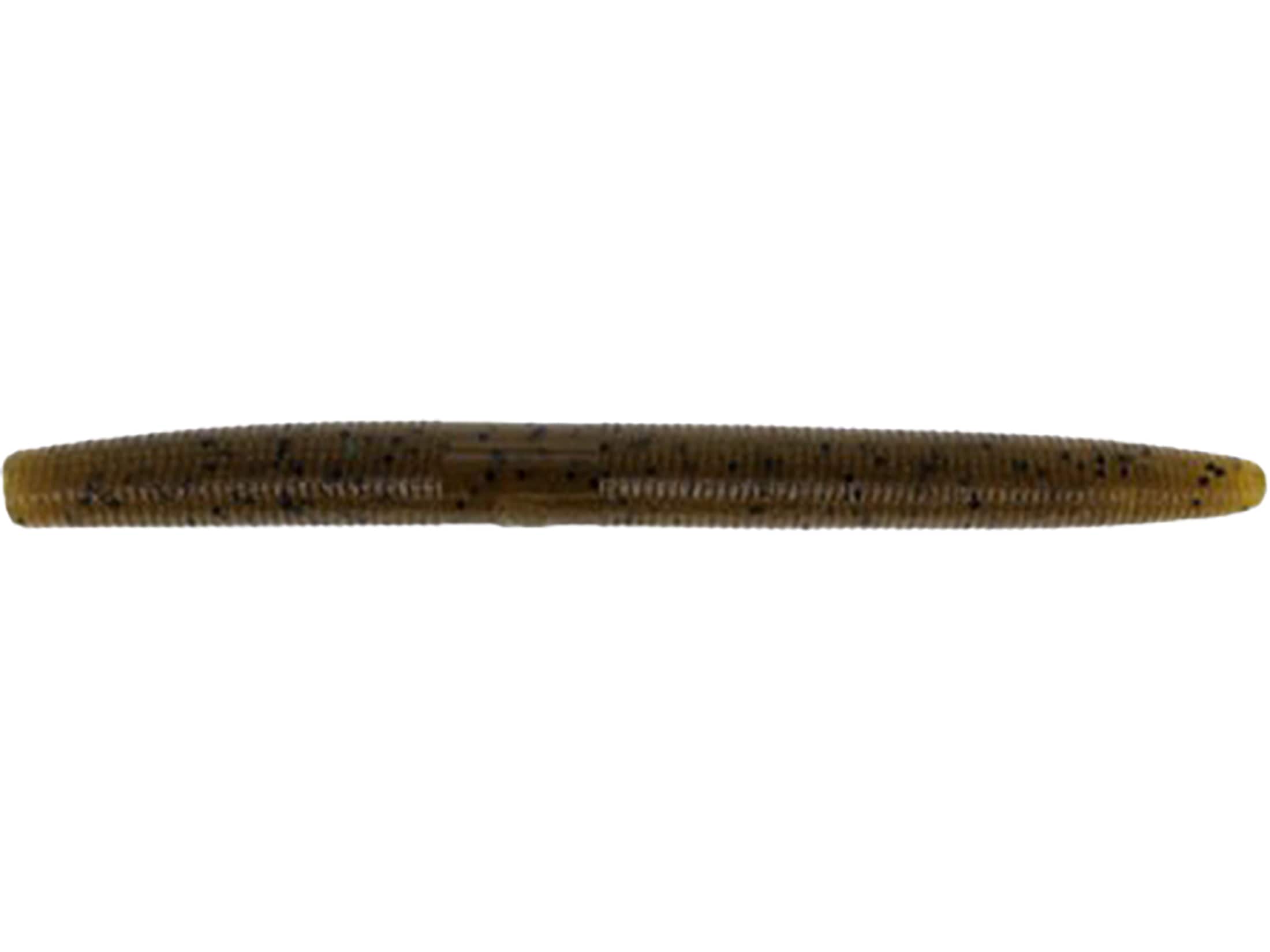 50 pk 5 Senko Style - GREEN PUMPKIN CHART TIP - Soft Plastic Worms
