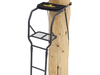 X Stand The Apollo 10 Single Ladder Treestand Steel Black