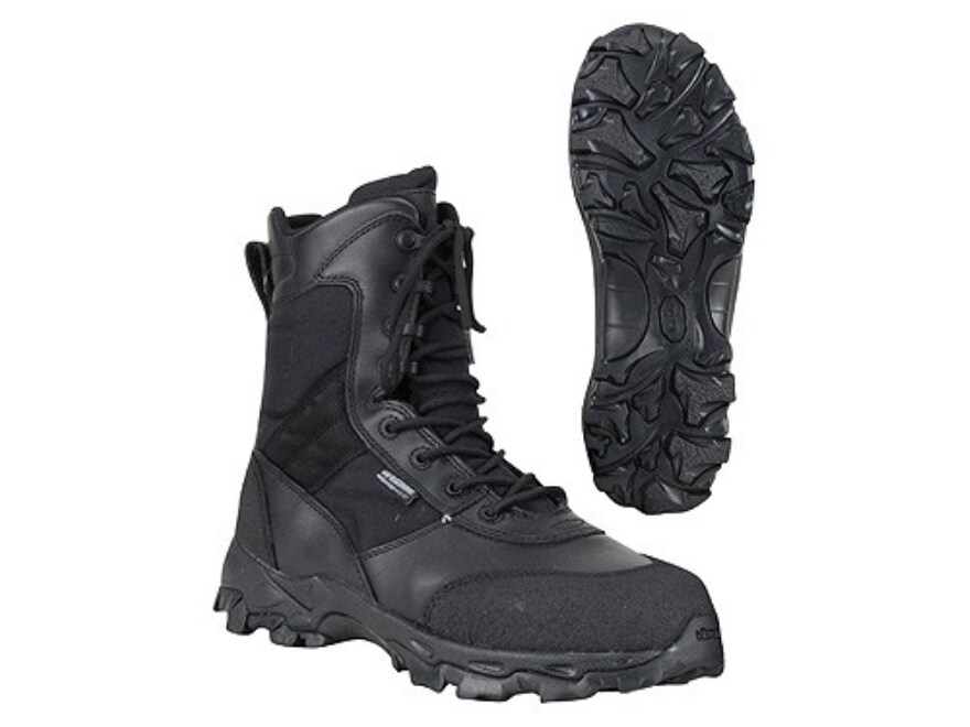 BLACKHAWK Black Ops 8 Waterproof Tactical Boots Leather Nylon Black BLACKHAWK Black Ops 8 Waterproof Tactical Boots Leather Nylon Black