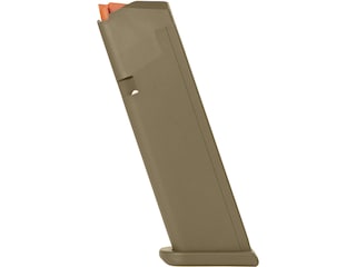 Glock Factory Magazine Gen 5 Glock 17, 34, 45 9mm Luger 10-Round Polymer Coyote