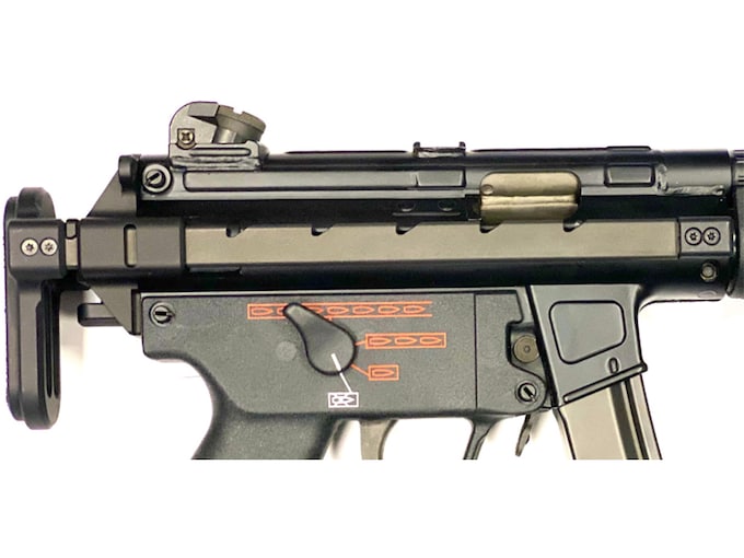 B&T Telescopic Stock for HK MP5K Black