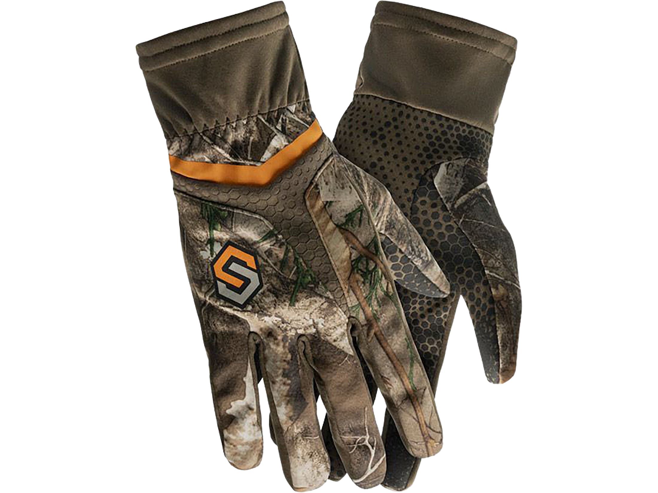 Scent-Lok Men's Midweight Shooters Hunting Gloves Realtree EDGE Large