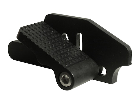 Double-Alpha Adjustable Thumb Rest 1 Hole Aluminum