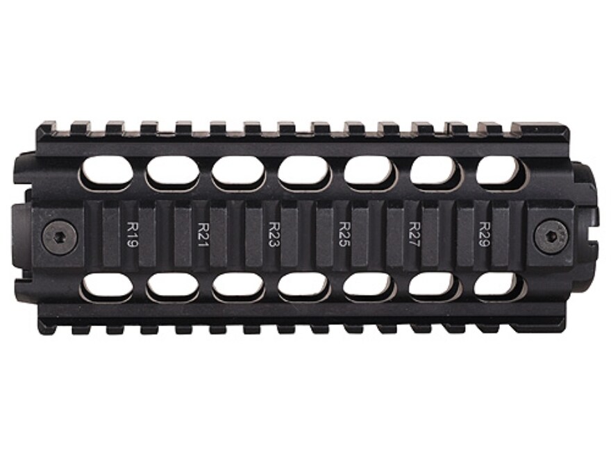 ERGO 2Piece Z Rail Handguard Quad Rail AR15 Carbine Length Aluminum