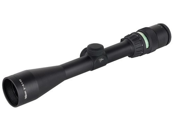 Trijicon AccuPoint TR20G Rifle Scope 3-9x 40mm Triangle Green Reticle Matte Black