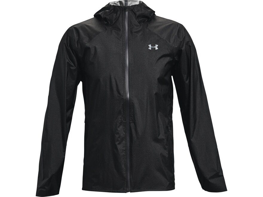 Under Armour Men's UA Impasse 2.0 Rain Jacket Black Large