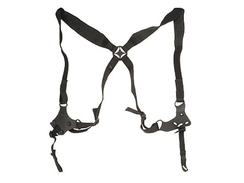 BLACKHAWK! Shoulder Harness with Serpa Holster Platform Right Large Nylon Black