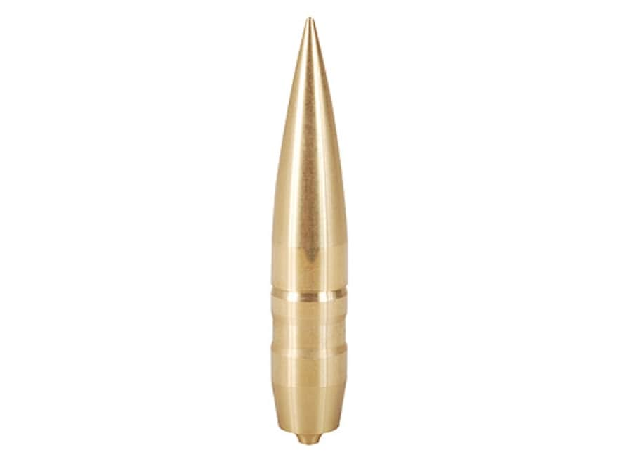 Woodleigh Vld Solid Brass Bullets 375 Cheytac 375 Diameter 350 Grain