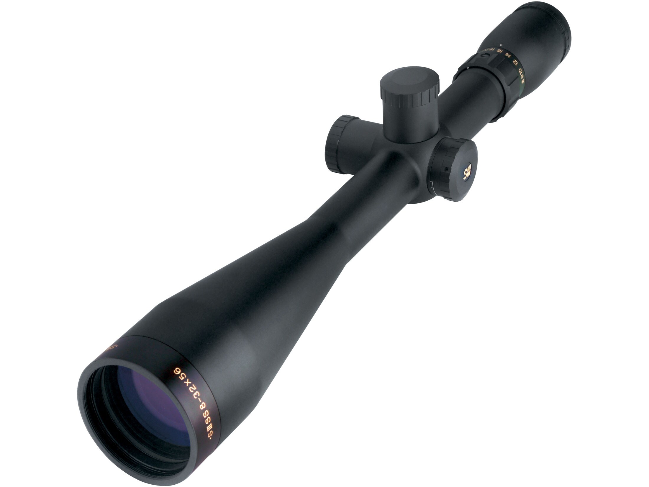 Sightron Siii Long Range Rifle Scope Mm Tube X Mm Side Focus