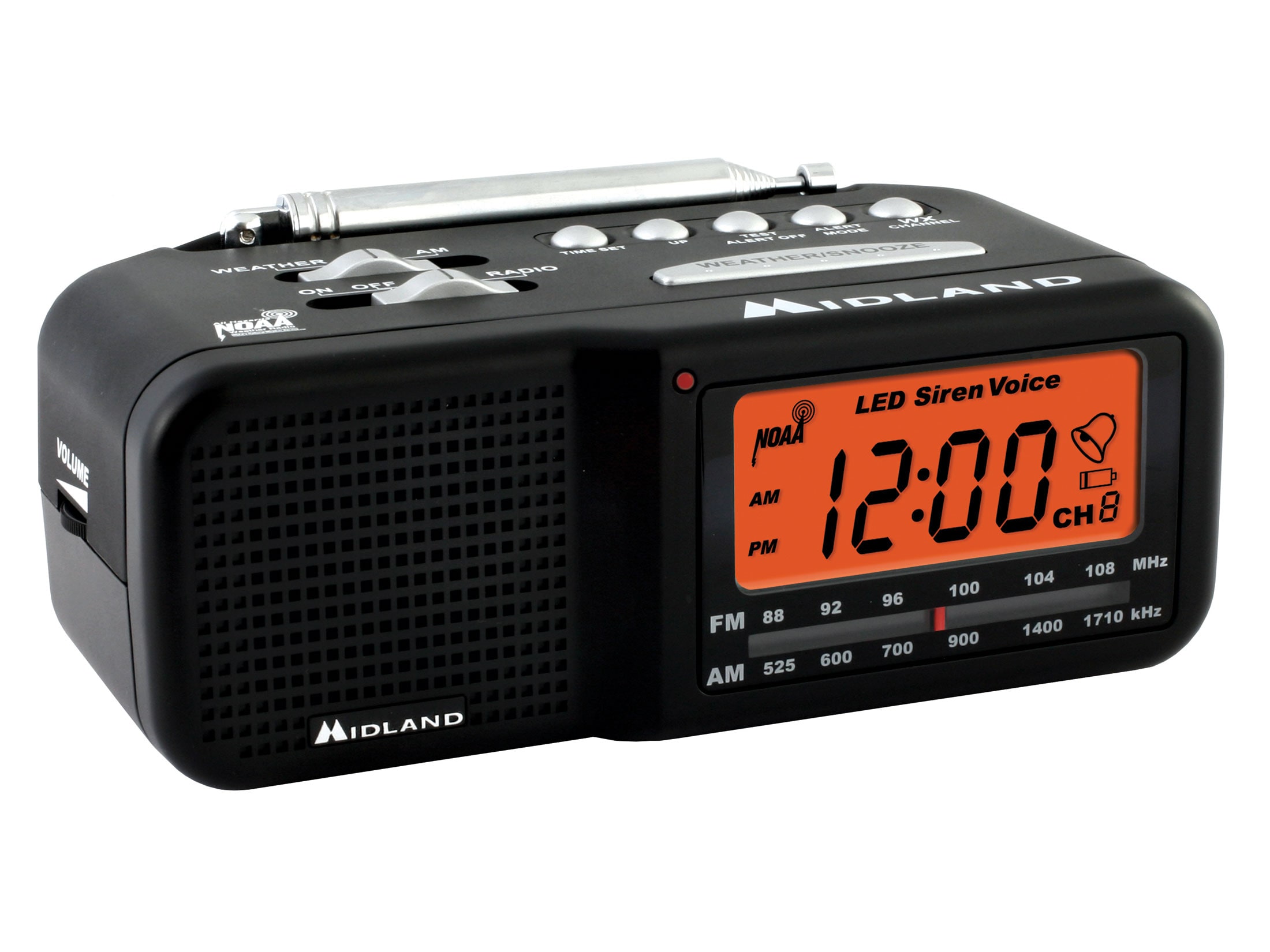 weather clock radio