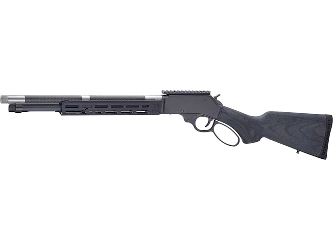 Henry SPD Hush Lever Action Rifle 44 Remington Magnum 16.5" Carbon Fiber Threaded Barrel Blued Frame Black Field Stock