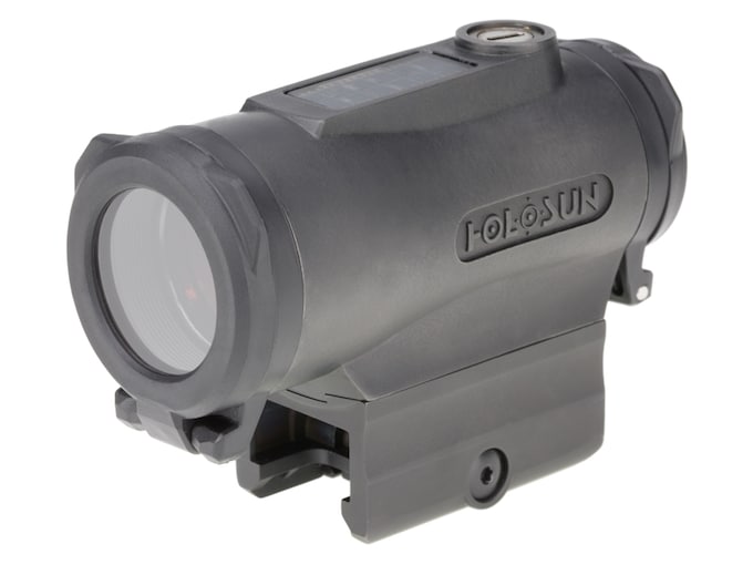 Holosun HE530C-GR Elite Green Dot Sight 1x 30mm 65 MOA Circle with 2 MOA Dot Picatinny Co-Witness Mount Solar/Battery Matte Black