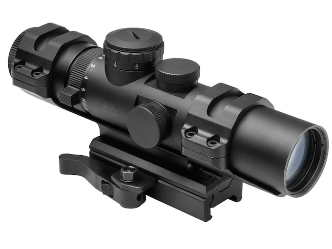 NcStar XRS Rifle Scope 2-7x 32mm Illuminated Mil Dot Reticle Matte Black