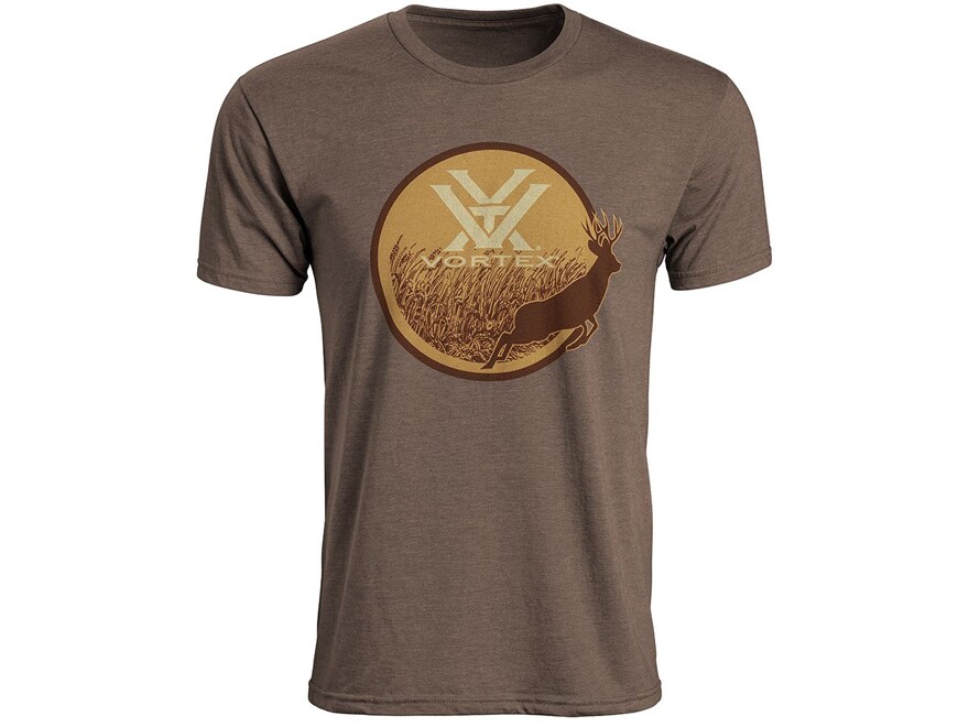 thumbnail image 2 of Vortex Optics Logo Short Sleeve T-Shirt - Men's Steel Blue Heather - S To 3XL 2 of 4