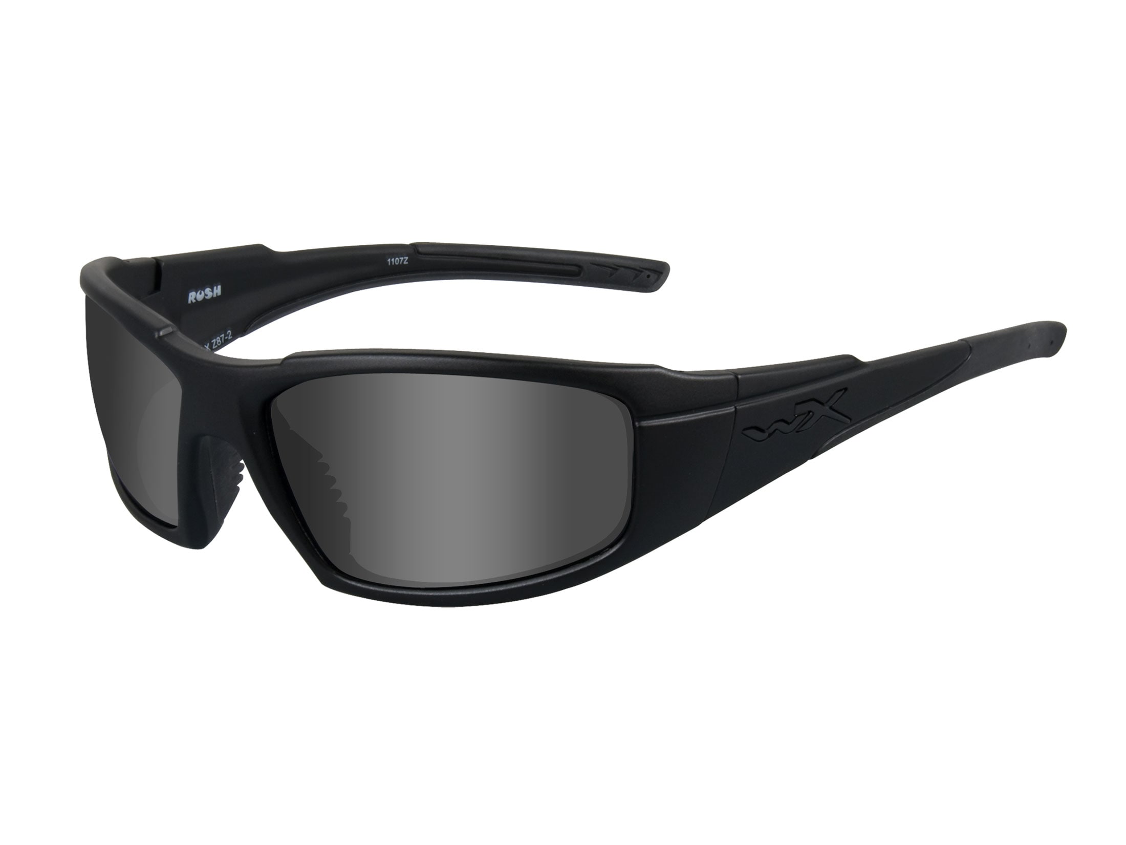 Wiley X Black Ops WX Rush Sunglasses Matte Black Frame Smoke Gray Lens