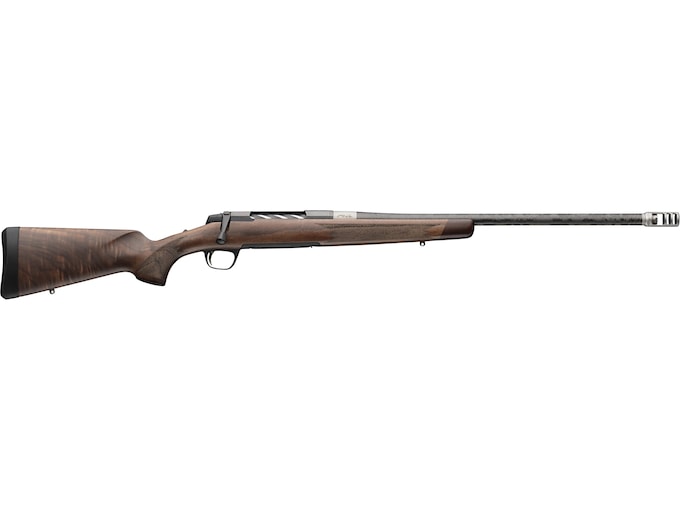 Browning X-Bolt 2 Medallion Bolt Action Rifle 7mm PRC 24" Carbon Fiber Threaded Barrel Matte Blued Frame Walnut Field Stock