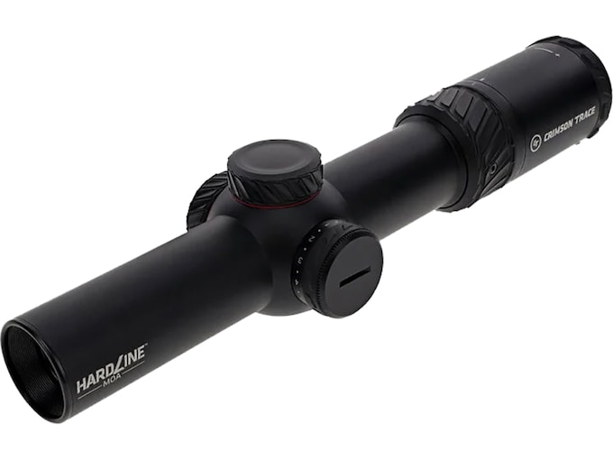 Crimson Trace Hardline Rifle Scope 34mm Tube 1-6x 24mm Illuminated TR1-MIL Reticle Matte Black