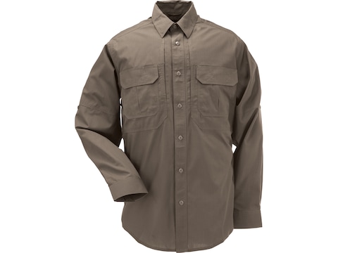 5.11 Men's Taclite Pro Long Sleeve Shirt Cotton Ripstop Tundra XL