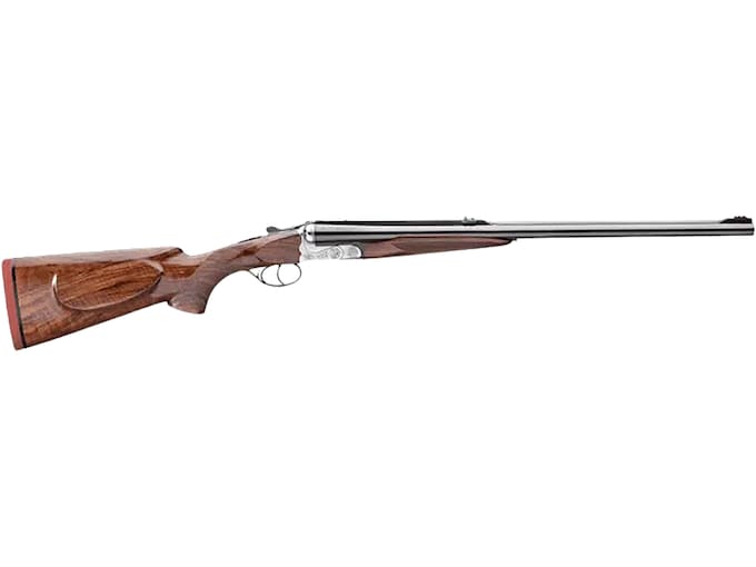 Rizzini USA Rhino Express Double Barrel Rifle 500 Nitro Express 3" 23.5" Blued Barrel Case Colored Frame Walnut Monte Carlo Stock